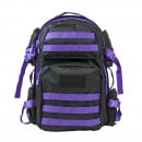 VISM Tactical Backpack (Black/Purple)
