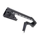 CTM Tac Modular Upper Kit for AAP-01/AAP-01C GBB Airsoft Pistols (Black)
