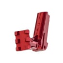 CTM CNC UnderMount Picatinny Stock Adapter for Hi-Capa GBB Airsoft Pistols (Red)