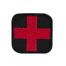 VISM First Aid Patch (Black/Red)
