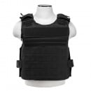 VISM Plate Carrier w/ Hard Armor Pockets (Black/2XL+)