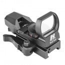 VISM Red And Green Reflex Sight with Quick Release Mount (Black)