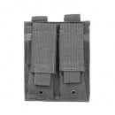 VISM Double Pistol Mag Pouch MOLLE (Urban Gray)