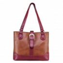 VISM Concealed Carry Shoulder Bag (Brown)