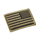 Condor Outdoor US Flag Patch (Reverse/ Coyote Brown)