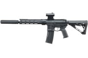 Lancer Tactical Gen 4 Predator 10" SBR AEG Optic & Suppressor Combo