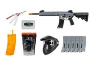 Loadout Drop Package #3 ft Lancer Tactical Gen3 LT-12Y AEG Airsoft Rifle (Gray)