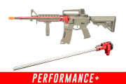 Lancer Tactical Gen3 LT-04T-G3 AEG Airsoft Rifle Performance + (Tan)