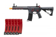 Lancer Tactical Gen 3 Archon Magazine Combo #7 Feat. Gen 3 Archon 9" W/ Delta Stock (Black & Red)