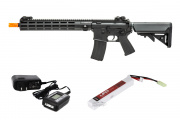 Ferfrans Fully Licensed IAR W/ 14" MLOK Rail M4 AEG Battery & Charger Combo