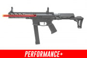 Lancer Tactical Gen 2 9mm Battle X CQB Carbine Airsoft AEG Performance + (Black)
