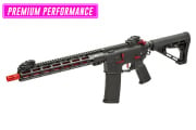 AIRSOFTGI PREMIUM CUSTOM MGC4 MK2 TYPHOON M4 AEG (BLACK & RED)