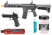 BG Defense Type-A MK2 10" Gen 2 AEG Rifle by Lancer Tactical Full Load Combo