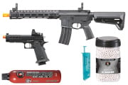 BG Defense Type-A SPR 12" Gen 2 AEG Rifle by Lancer Tactical Full Load Combo
