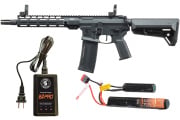 Mayo Gang MGC4 MK2 CQB AEG 10" Airsoft Rifle Gen 3 Battery & Charger Combo