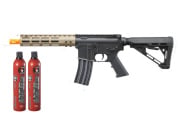 Classic Army MWS CSR 10" GBBR Gas Blowback Airsoft Rifle Gas Combo (Tan)