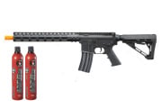 Classic Army MWS CSR 13" GBBR Gas Blowback Airsoft Rifle Gas Combo (Black)