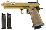 Zion Arms ZA11 MOD 2 Hi-Capa GBB Airsoft Pistol Mag Combo (Tan)