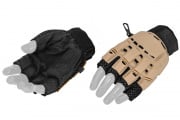 Emerson Armored Half Finger Gloves (Tan/XL)