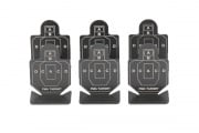 Tac 9 Industries Type B Metal Shooting Targets - 6 Pack (Black)