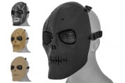 Emerson Mesh Scarred Skull Version 2 Mask (Option)