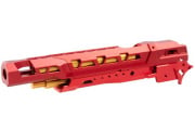 ACW CNC EX01 Slide & Frame Kit For TM GBB Hi-Capa Pistols (Red/Gold)