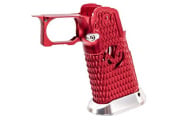 ACW CNC Aluminum Type 9 Hi-Capa Grip Kit (Red)