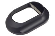ACW Aluminum XL Magwelll For Airsoft CNC Aluminum Pistol Grips (Matte Black)