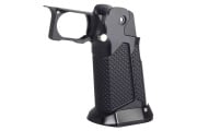 ACW CNC Aluminum Type 10 Grip for Tokyo Marui Hi-Capa GBB Airsoft Pistols (Black)