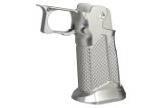 ACW CNC Aluminum Type 10 Grip for Tokyo Marui Hi-Capa Airsoft Pistols (Silver)