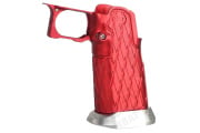 ACW CNC Aluminum Type 11 Infinity Honey Grip for Tokyo Marui Hi-Capa Airsoft Pistols (Red)