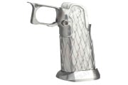 ACW CNC Aluminum Type 11 Infinity Honey Grip for Tokyo Marui Hi-Capa Airsoft Pistols (Silver)