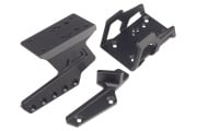 ACW Exoskeleton Optic Mount w/ Thumb Rest For Hi-Capa GBB Airsoft Pistols (Black)