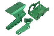 ACW Exoskeleton Optic Mount w/ Thumb Rest For Hi-Capa GBB Airsoft Pistols (Green)