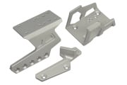 ACW Exoskeleton Optic Mount w/ Thumb Rest For Hi-Capa GBB Airsoft Pistols (Silver)