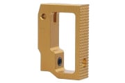 ACW Aluminum Medium Flat Adjustable Trigger For TM Hi-Capa GBB Airsoft Pistols (Gold)
