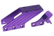 ACW Infinity Optic Mount With Thumb Rest For Hi-Capa GBB Airsoft Pistols (Purple)