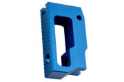 ACW Aluminum Short Flat Adjustable Trigger For TM Hi-Capa (Blue)