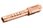 ACW BRA Style Aluminum Outer Barrel for Elite Force/VFC G19 Gen3 GBB Airsoft Pistol (Rose Gold)