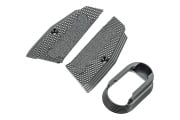 Aluminum Short Grip Panels with Magwell for ASG CZ Shadow 2 (Black)