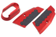 Aluminum Short Grip Panels with Magwell for ASG CZ Shadow 2 (Red)