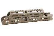 ACW M-LOK Medium Handguard for Tokyo Marui AKM GBBR Airsoft Rifles (Tan)