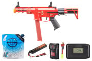Classic Army Nemesis X9 PDW SMG AEG Battery & Charger Combo (Red)