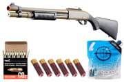 Golden Eagle M870 3/6-Shot Pump Action CO2 Airsoft Shotgun Combo (Tan)