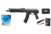 LCT AK104 Steel AEG Airsoft Rifle w/ ASTER V2 Battery & Charger Combo