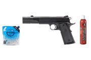 Vorsk VP-X GBB Airsoft Pistol Green Gas Combo