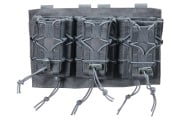 Lancer Tactical Triple M4/Pistol Mag Pouch (Grey)