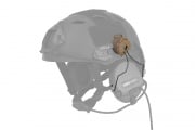Lancer Tactical MSA Headset Rail Helmet Adapter (Flat Dark Earth)