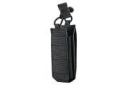 Lancer Tactical Laser Cut Single Pistol Open Top Magazine Pouch (Black)