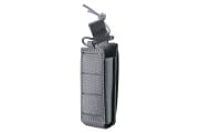 Lancer Tactical Laser Cut Single Pistol Open Top Magazine Pouch (Grey)